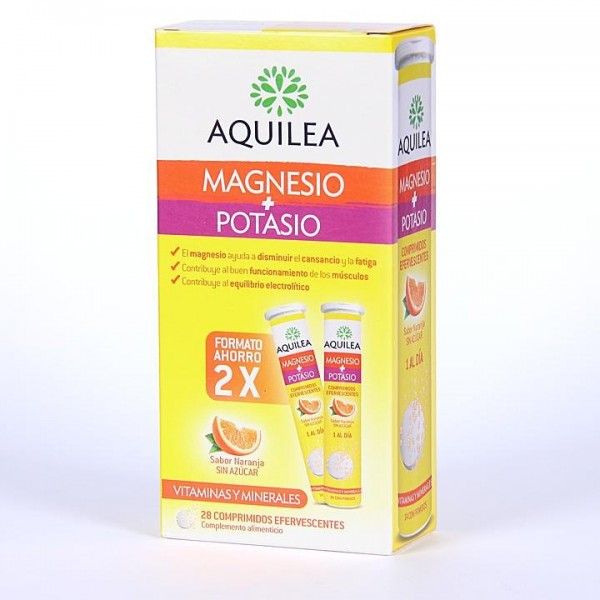 Aquilea Magnesio + Potasio 28 Comprimidos