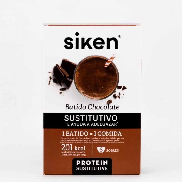 Siken Protein Sustitutive Batido Chocolate 6 Sob