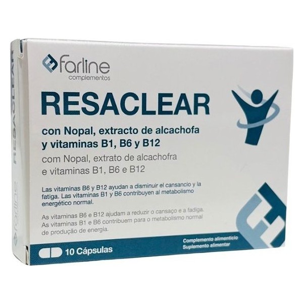 Farline Complementos Resaclear 10 Capsulas
