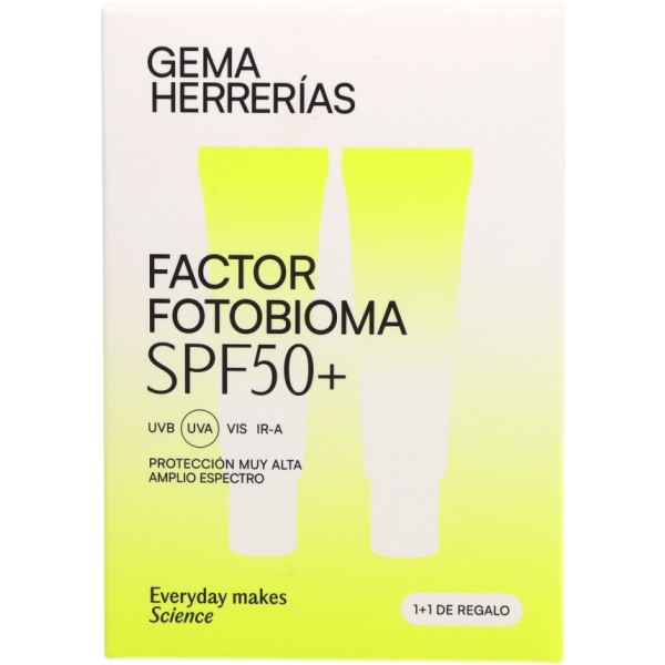 Gema Herrerias Protector Fotobioma SPF 50+ 50ml + 50ml Promo