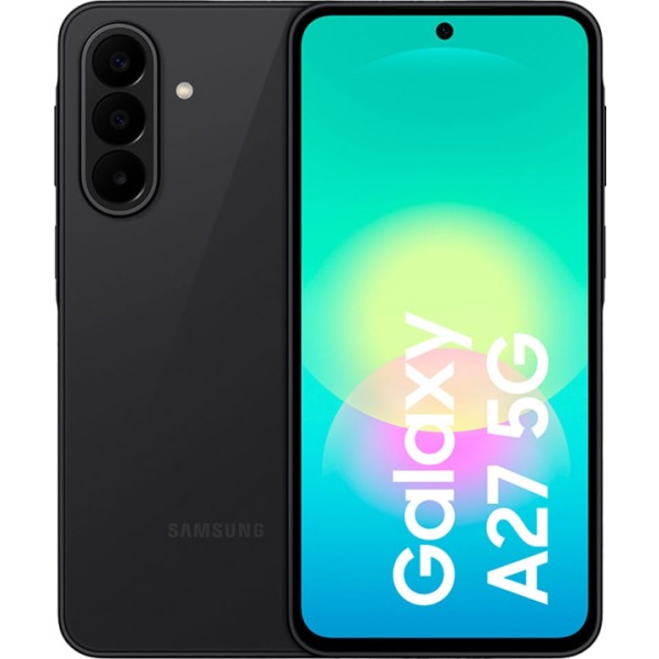 Samsung galaxy a27 5g negro / 8 + 256 gb / 6,7" super amoled fhd+