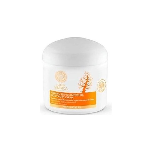 Natura Siberica Crema De Noche Corporal Firmeza Y Rejuvenecimiento 370 Ml