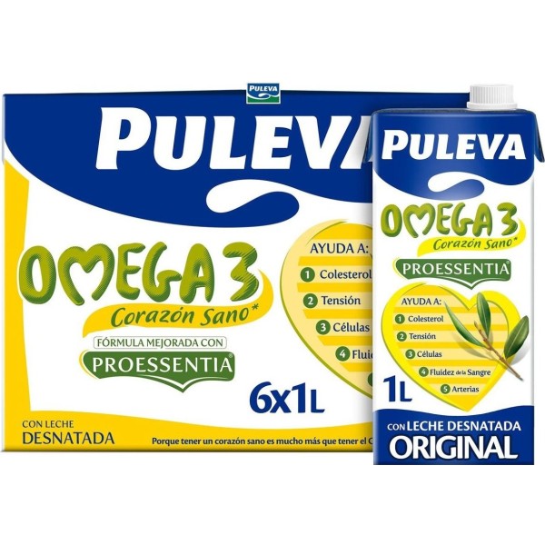 Puleva Omega 3 Slim 6X1 Litro